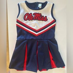 Ole Miss cheer uniform - size XS/6